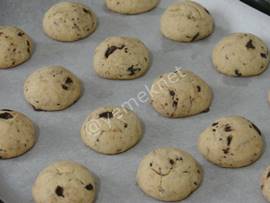 Kahveli Çikolatalı Kurabiye